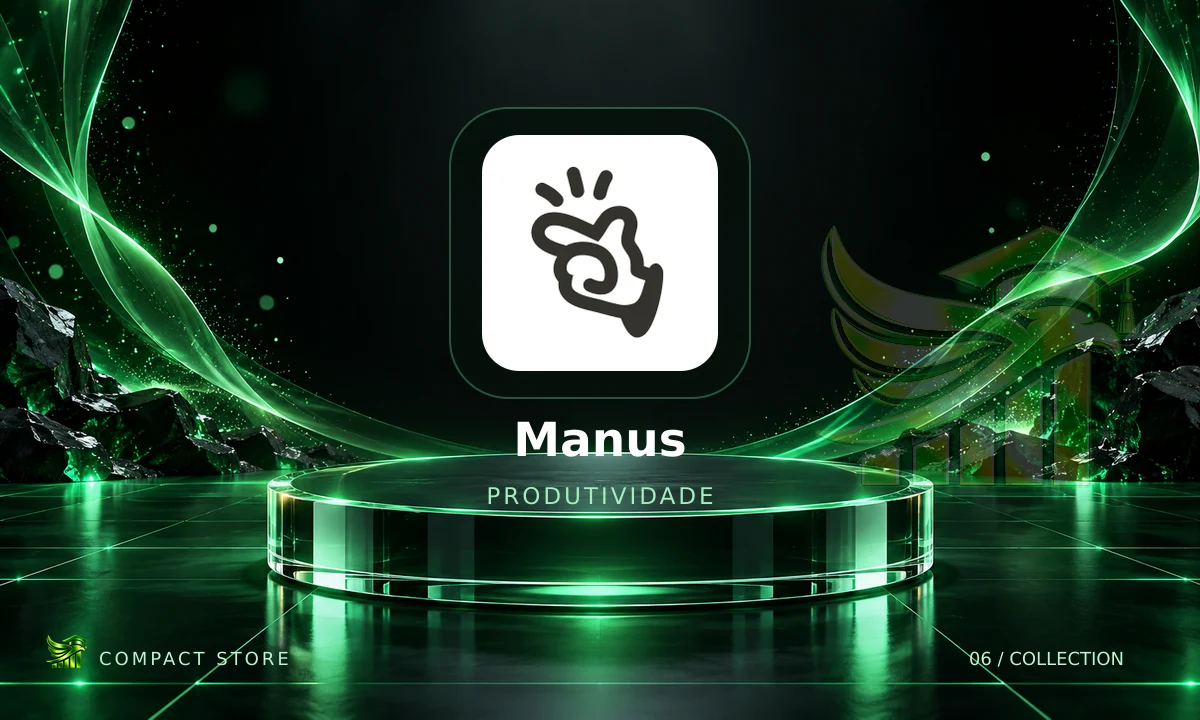 Logo de Manus Pro 1 Mês em arte da Compact Store